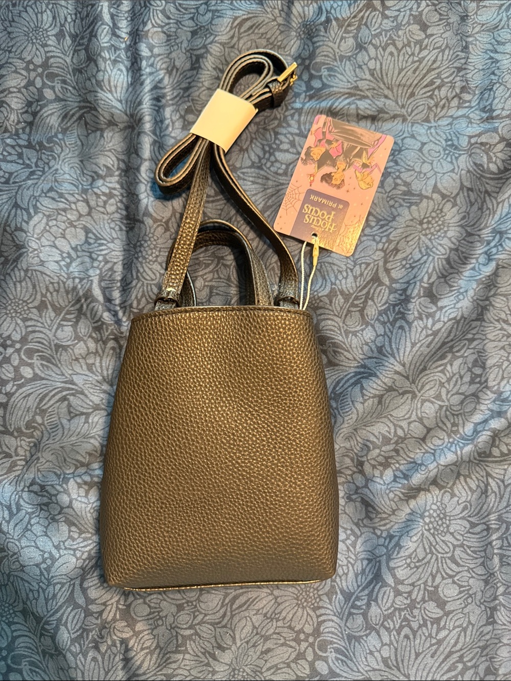 Hocus Pocus Black Mini Tote with Strap - Picture 3 of 3